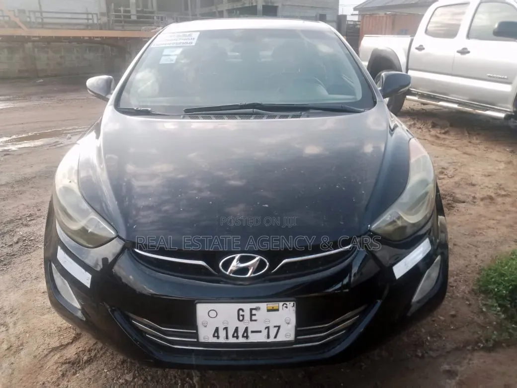 Hyundai Elantra 2012 Black