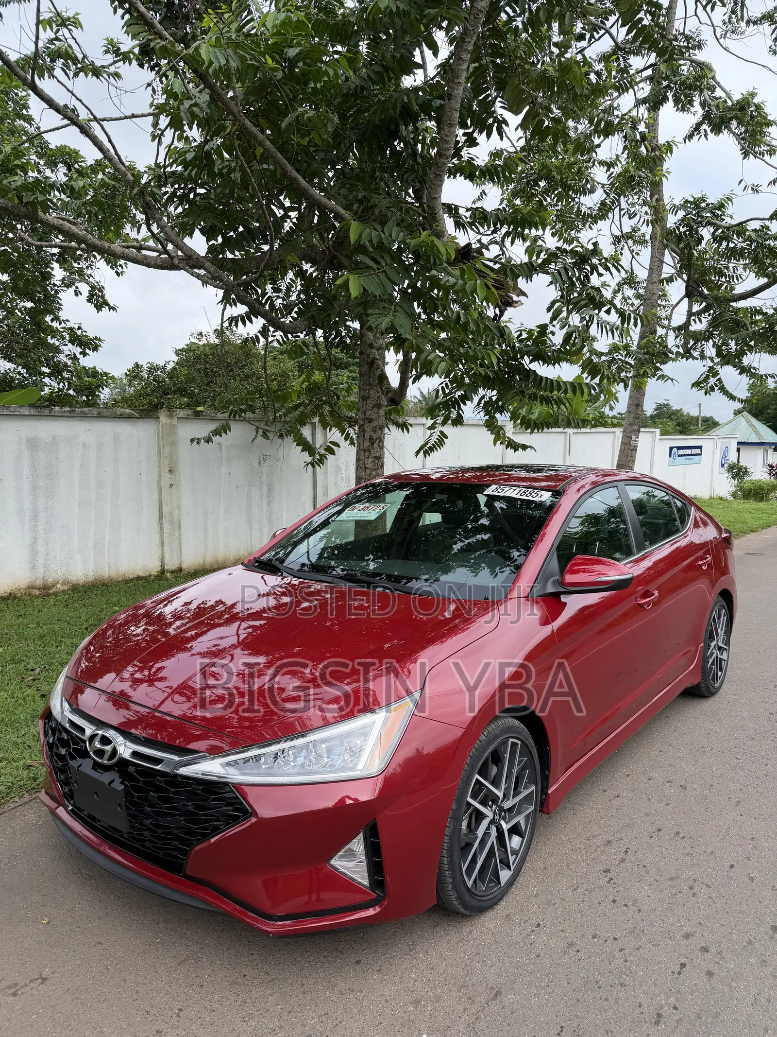 Hyundai Elantra Sport 2020 Red