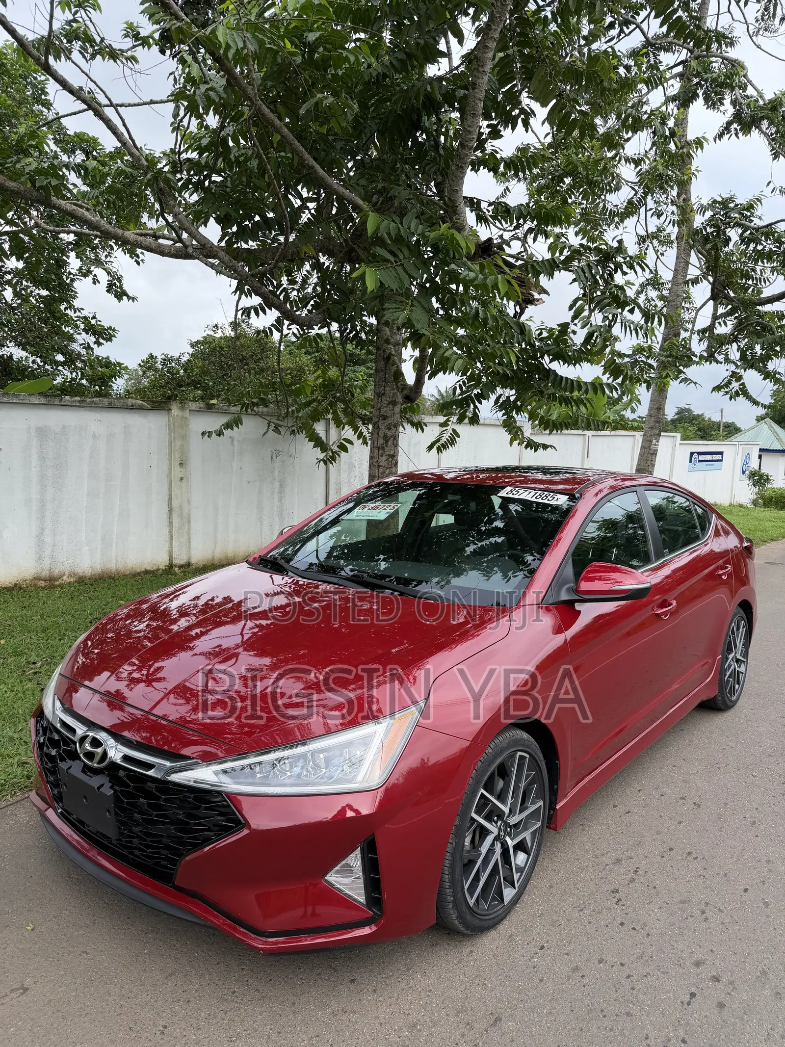 Hyundai Elantra Sport 2020 Red