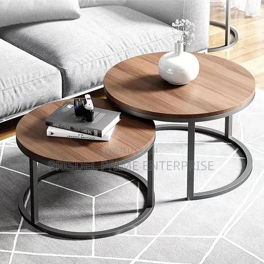 2 Pieces Centre Tables Set
