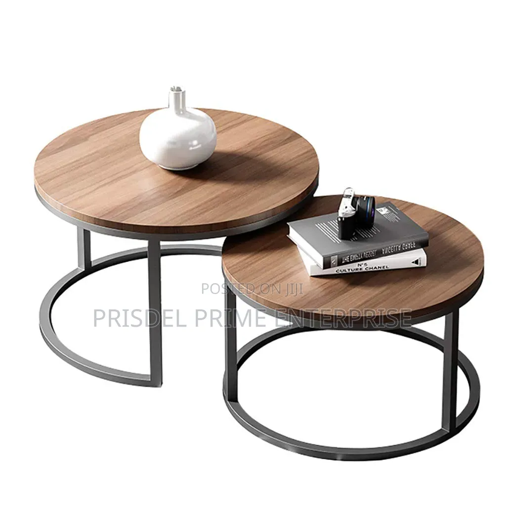 2 Pieces Centre Tables Set