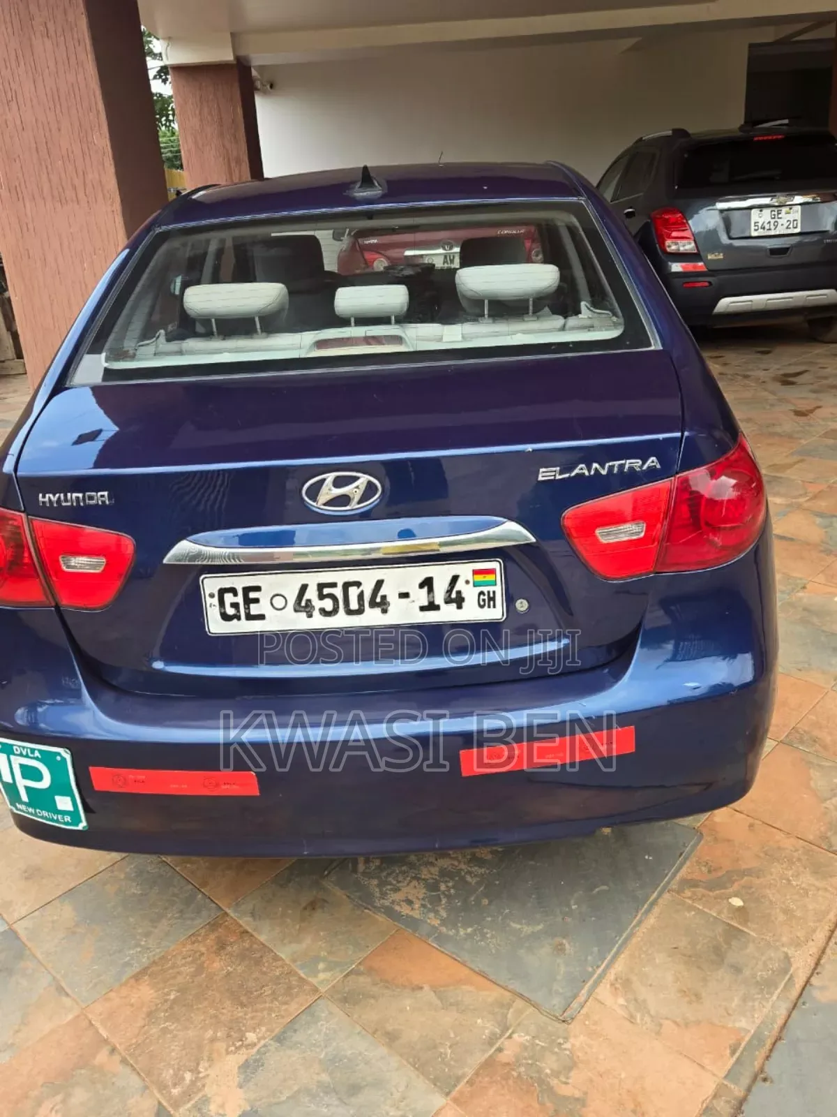 Hyundai Elantra 2008 Blue