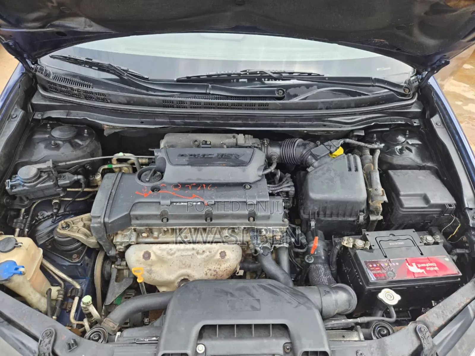 Hyundai Elantra 2008 Blue