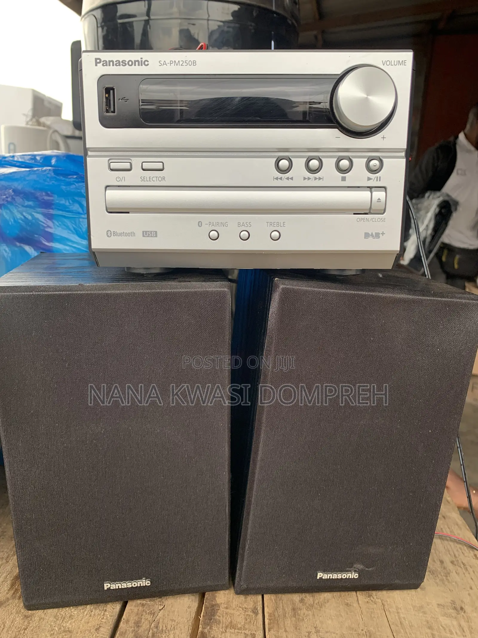 Uk Original Panasonic Audio System, Radio, Pen-Drive, Aux,
