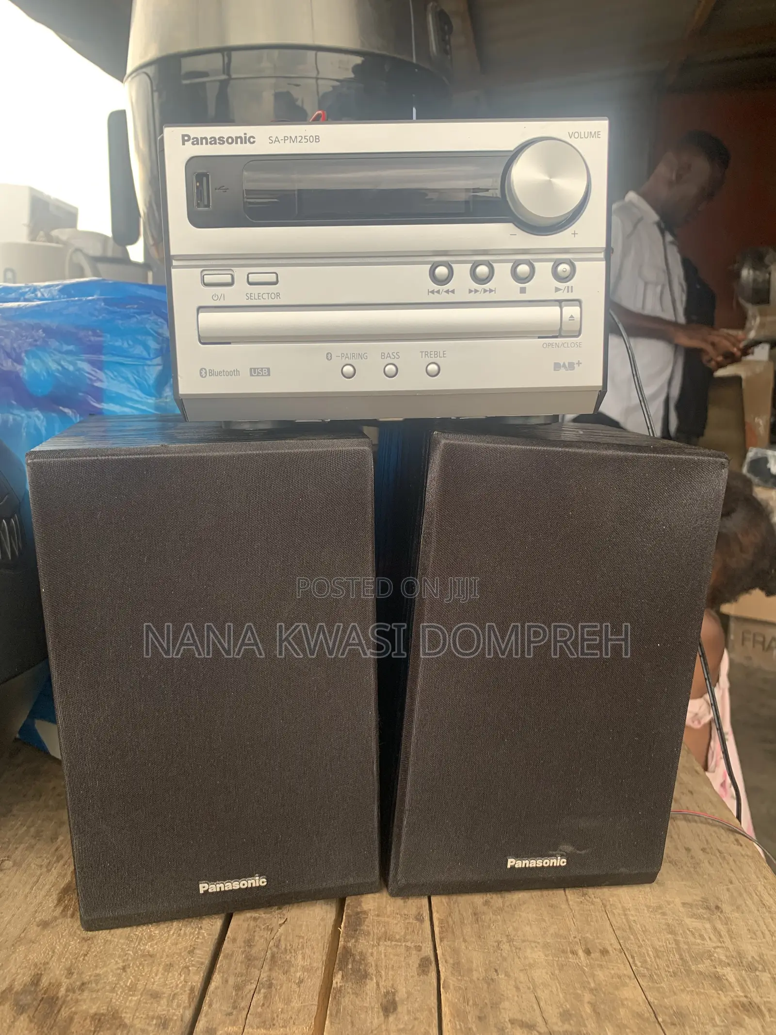 Uk Original Panasonic Audio System, Radio, Pen-Drive, Aux,