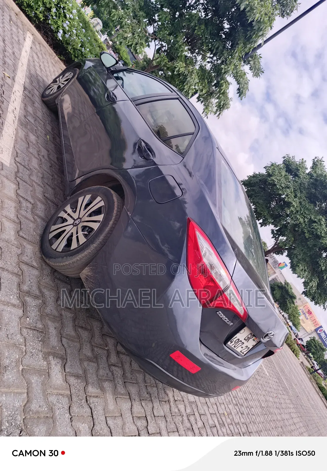 Toyota Corolla 2015 Blue
