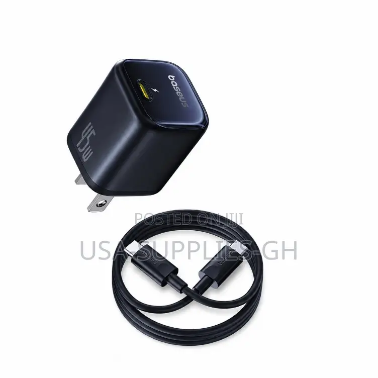Baseus 45w USB C Phone Charger Block From Usa