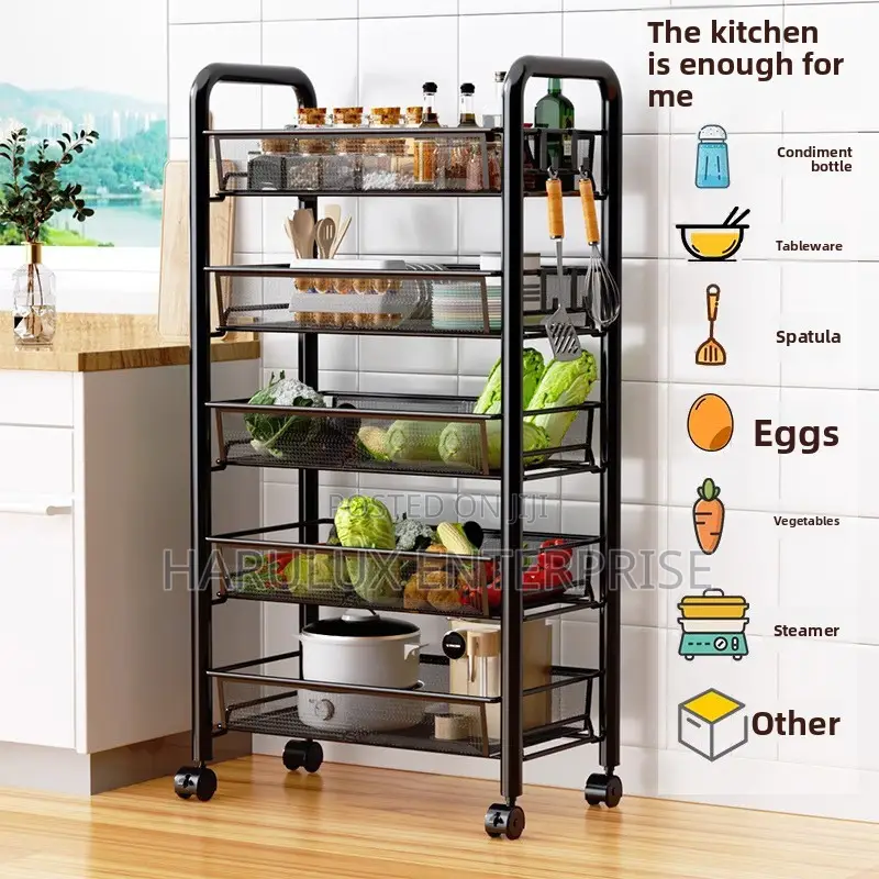 Multi-Tier Kitchen Storage Rack – 102×44cm