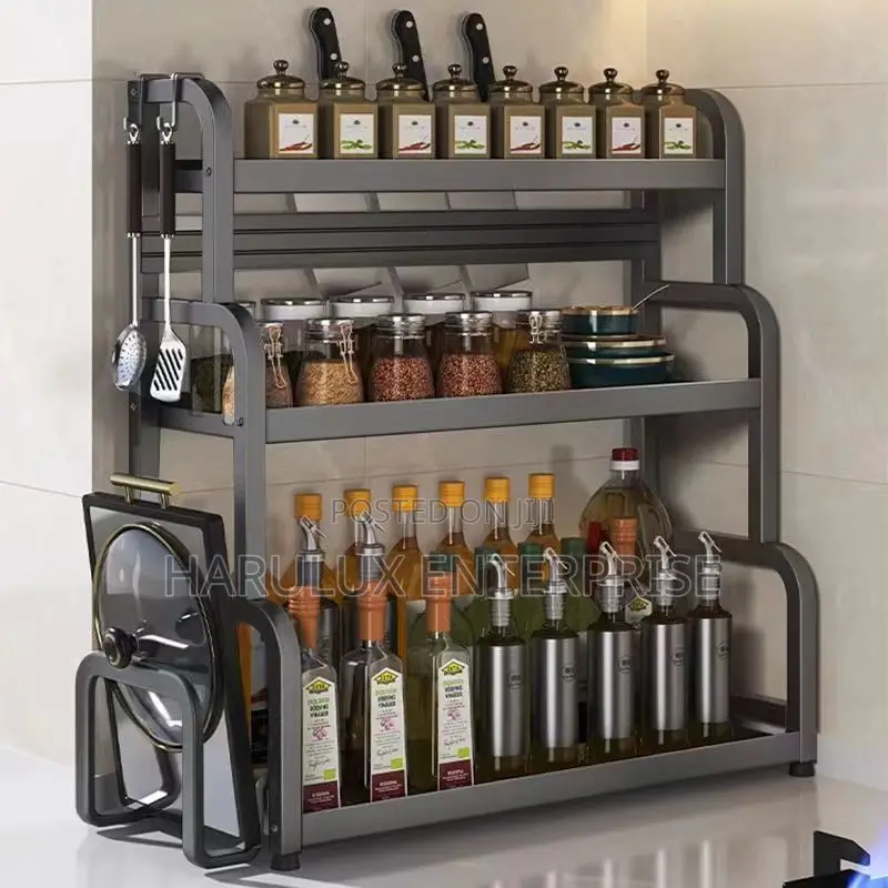 3-Tier Kitchen Storage Rack – 50×57cm
