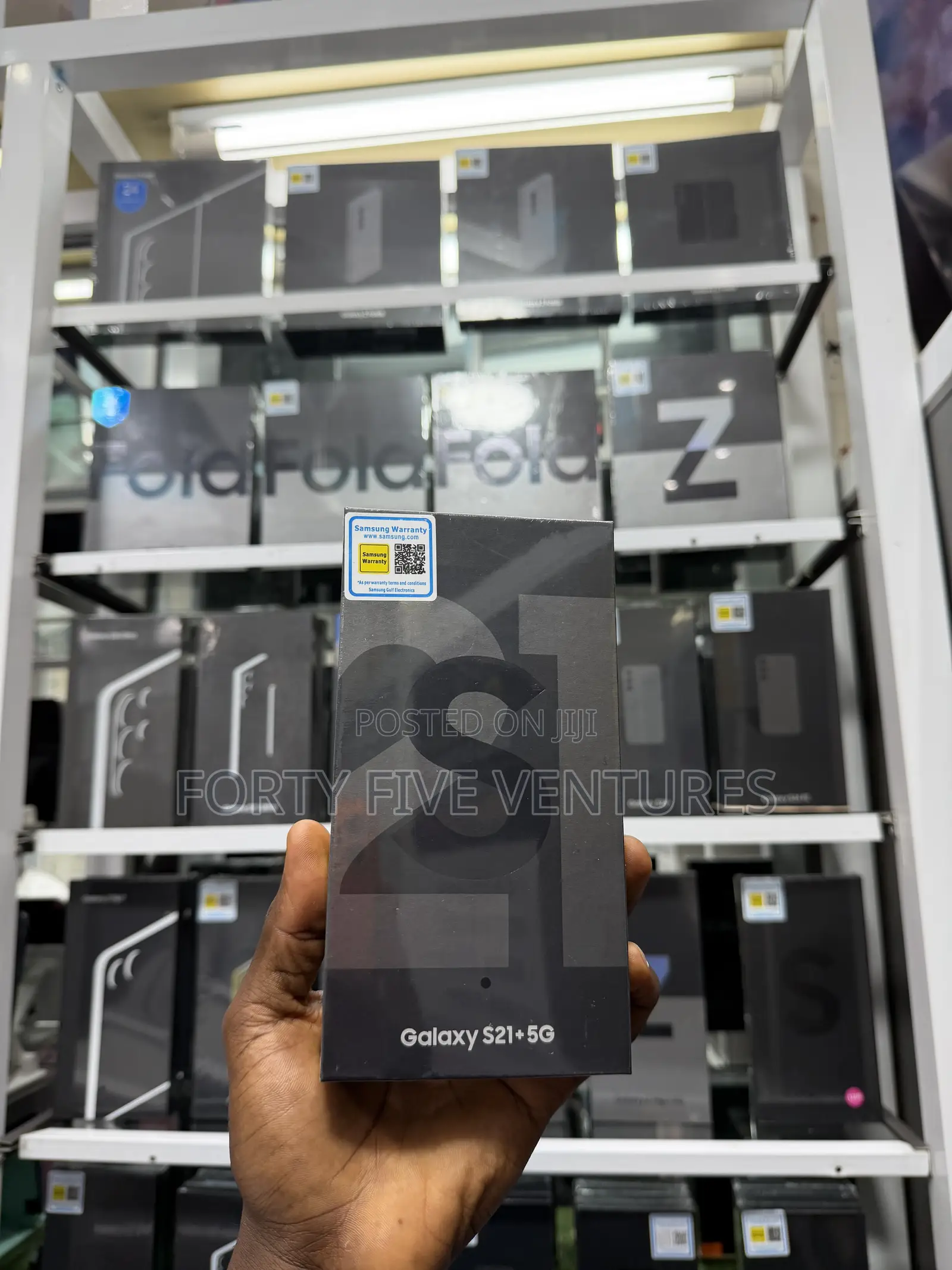 New Samsung Galaxy S21+ 5G 128 GB Black