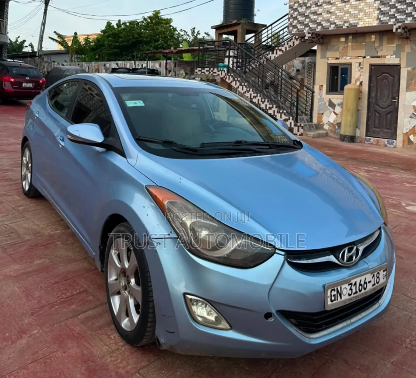 Hyundai Elantra Limited Sedan FWD (1.8L 4cyl 6A) 2013 Blue