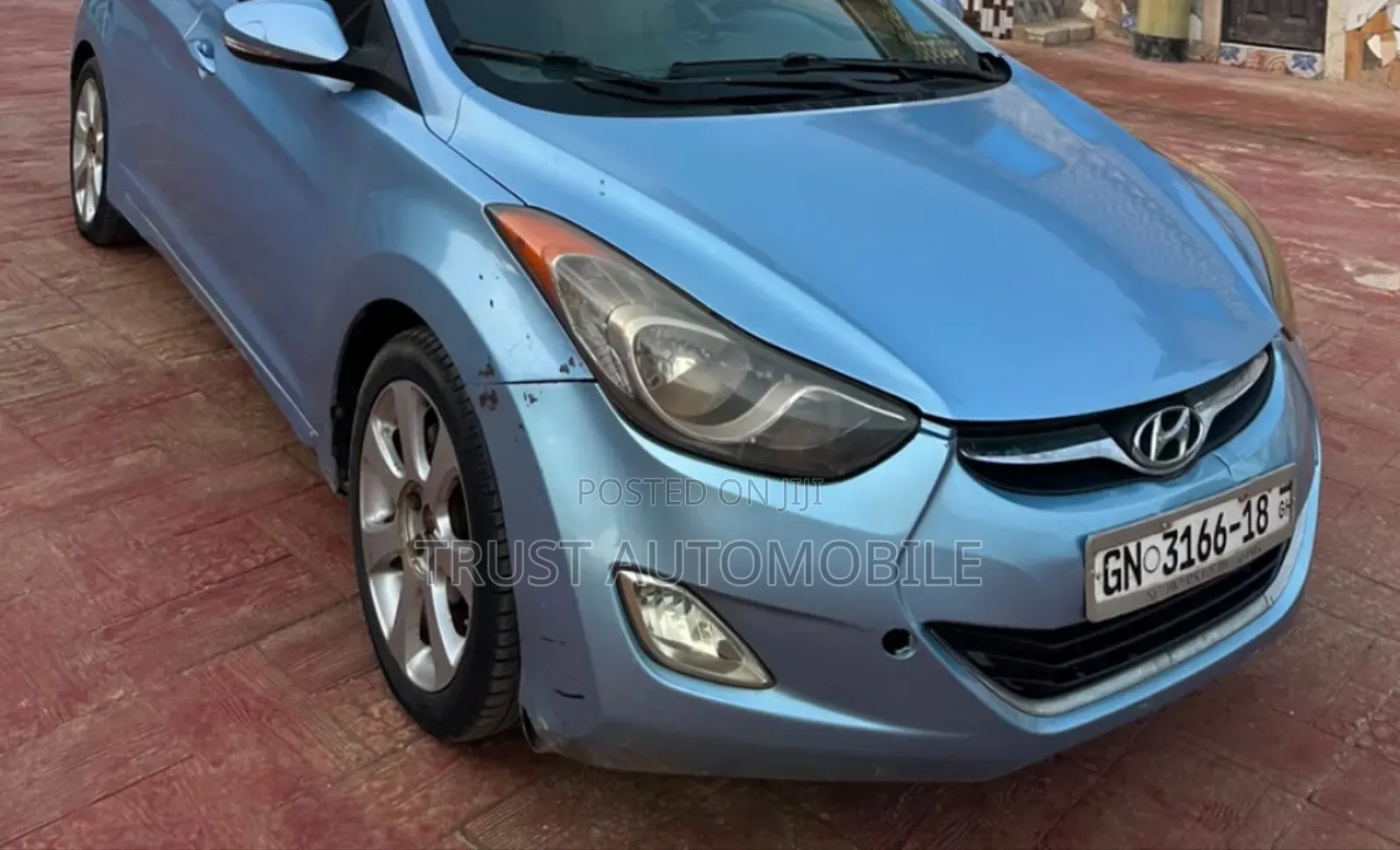 Hyundai Elantra Limited Sedan FWD (1.8L 4cyl 6A) 2013 Blue
