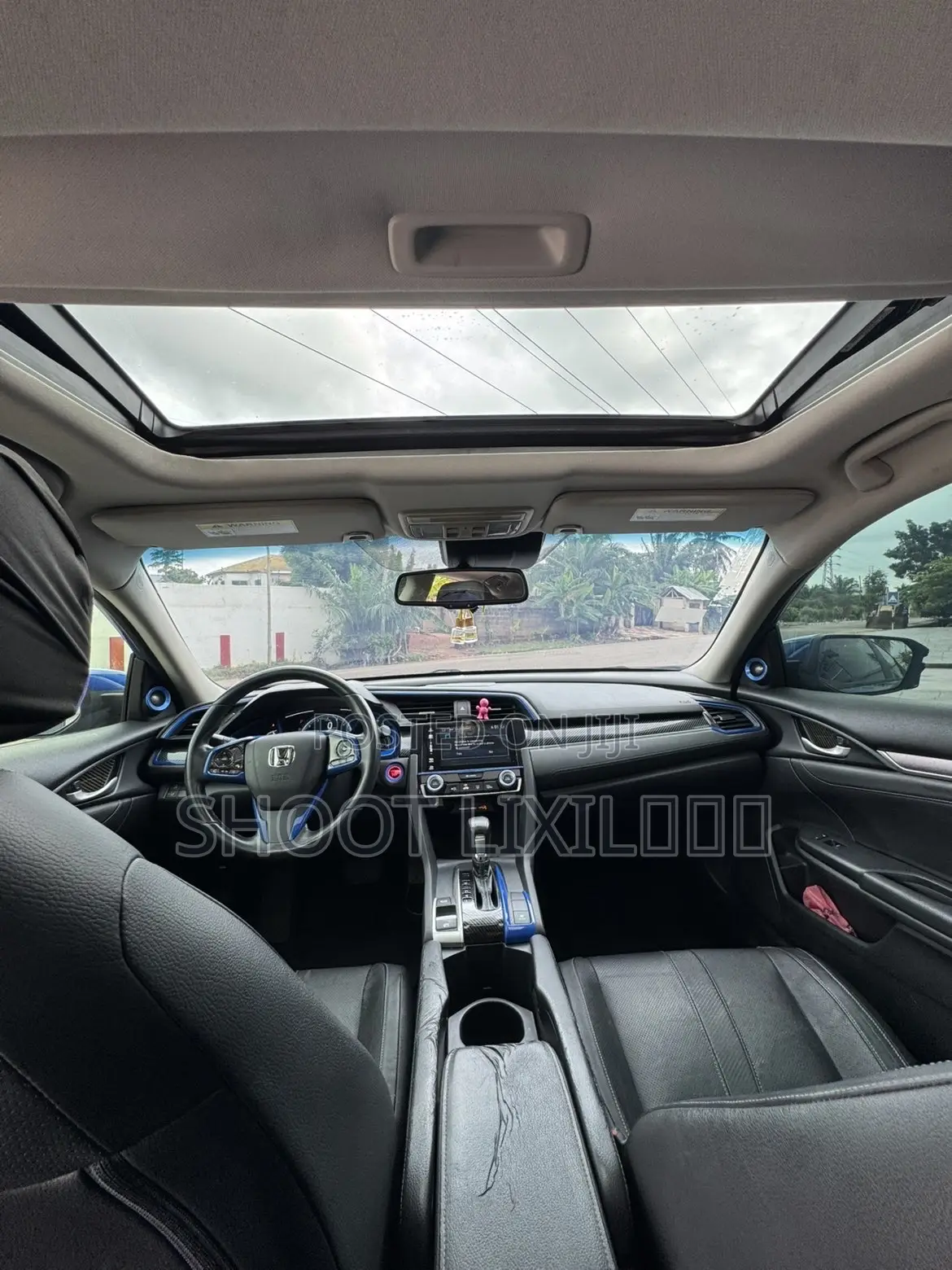 Honda Civic Touring Coupe 2018 Blue