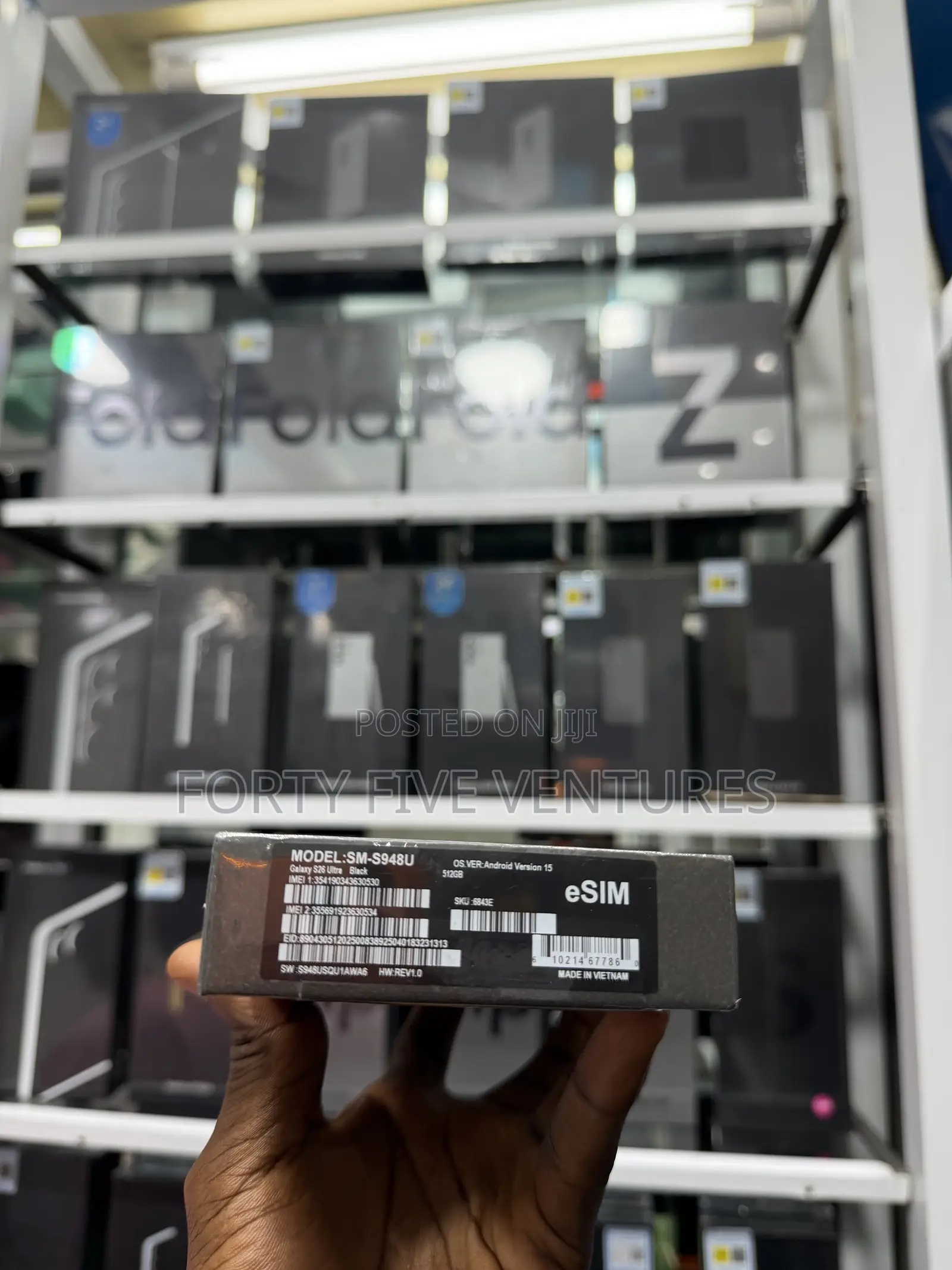 New Samsung Galaxy S26 Ultra 5G 512 GB Black
