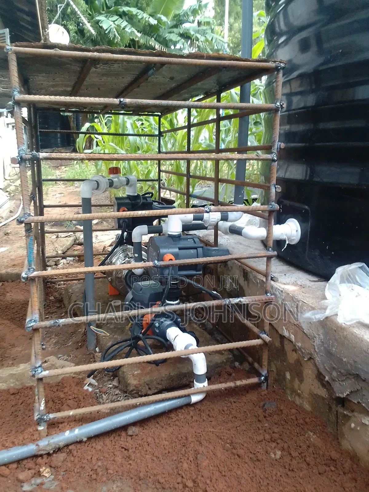 Water Pump Protection and Lock Installation.