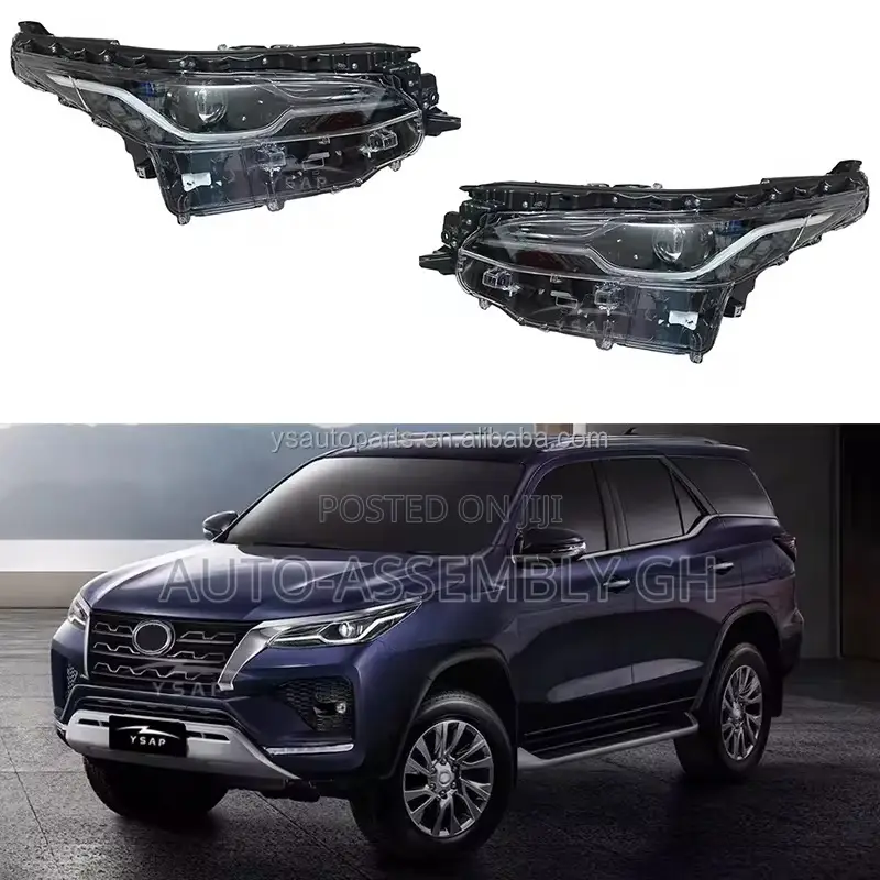 Toyota Fortuner Headlight PAIR 2020,2021,2022,2023,2024,2025,2026