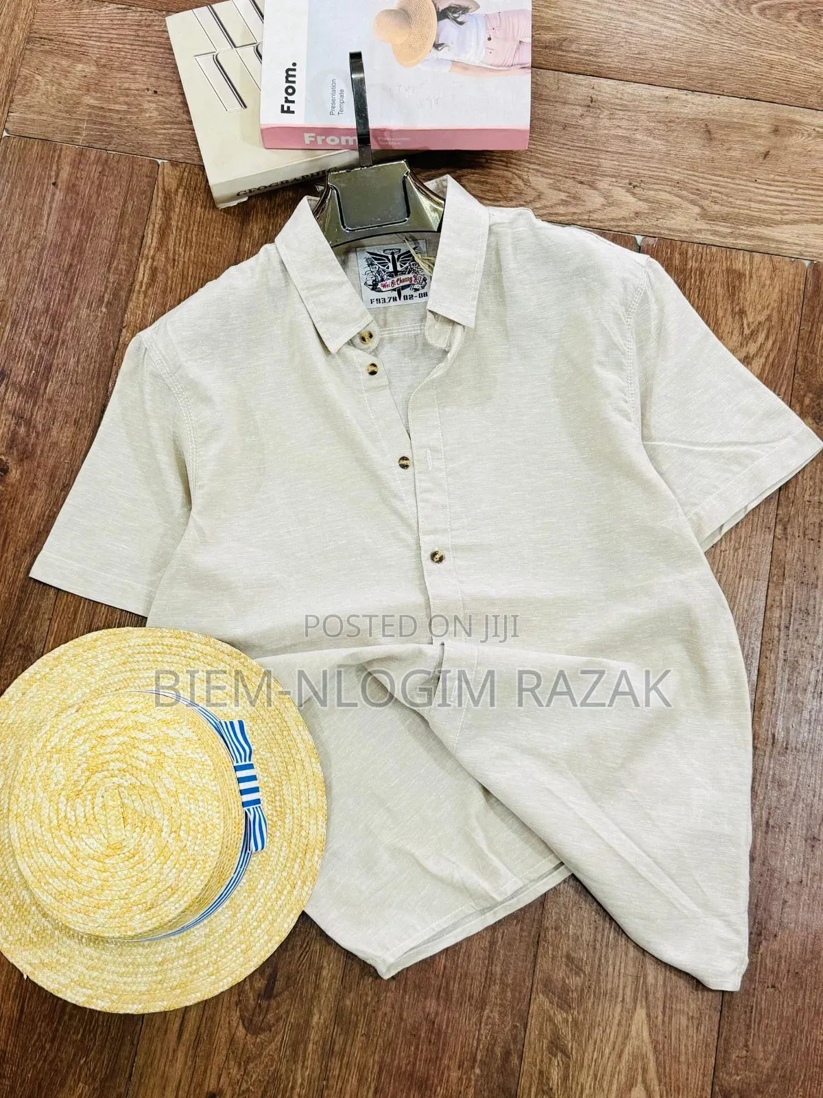 High Quality Linen Plain Shirt Available in Stock