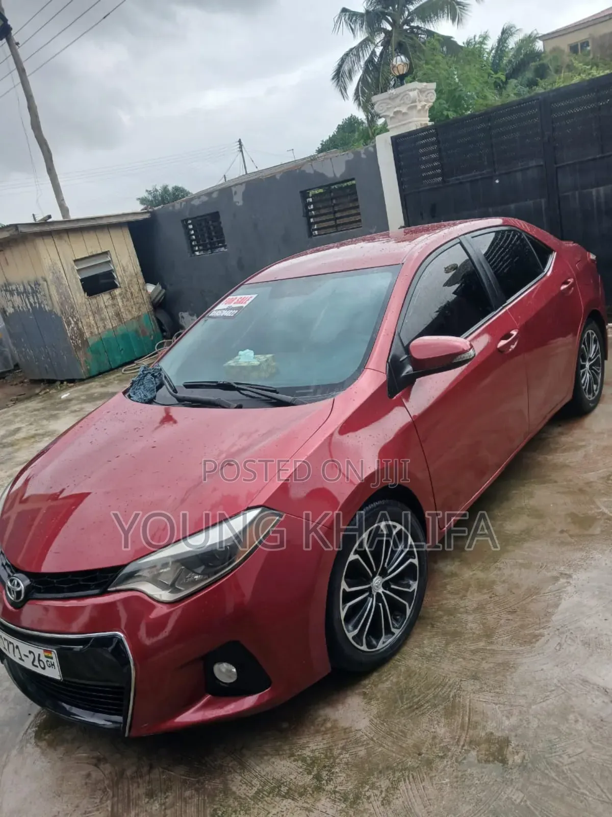 Toyota Corolla 2015 Red