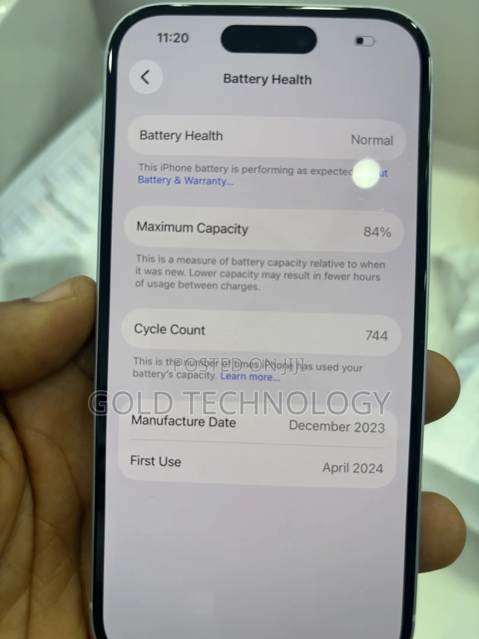 Apple iPhone 15 128 GB White