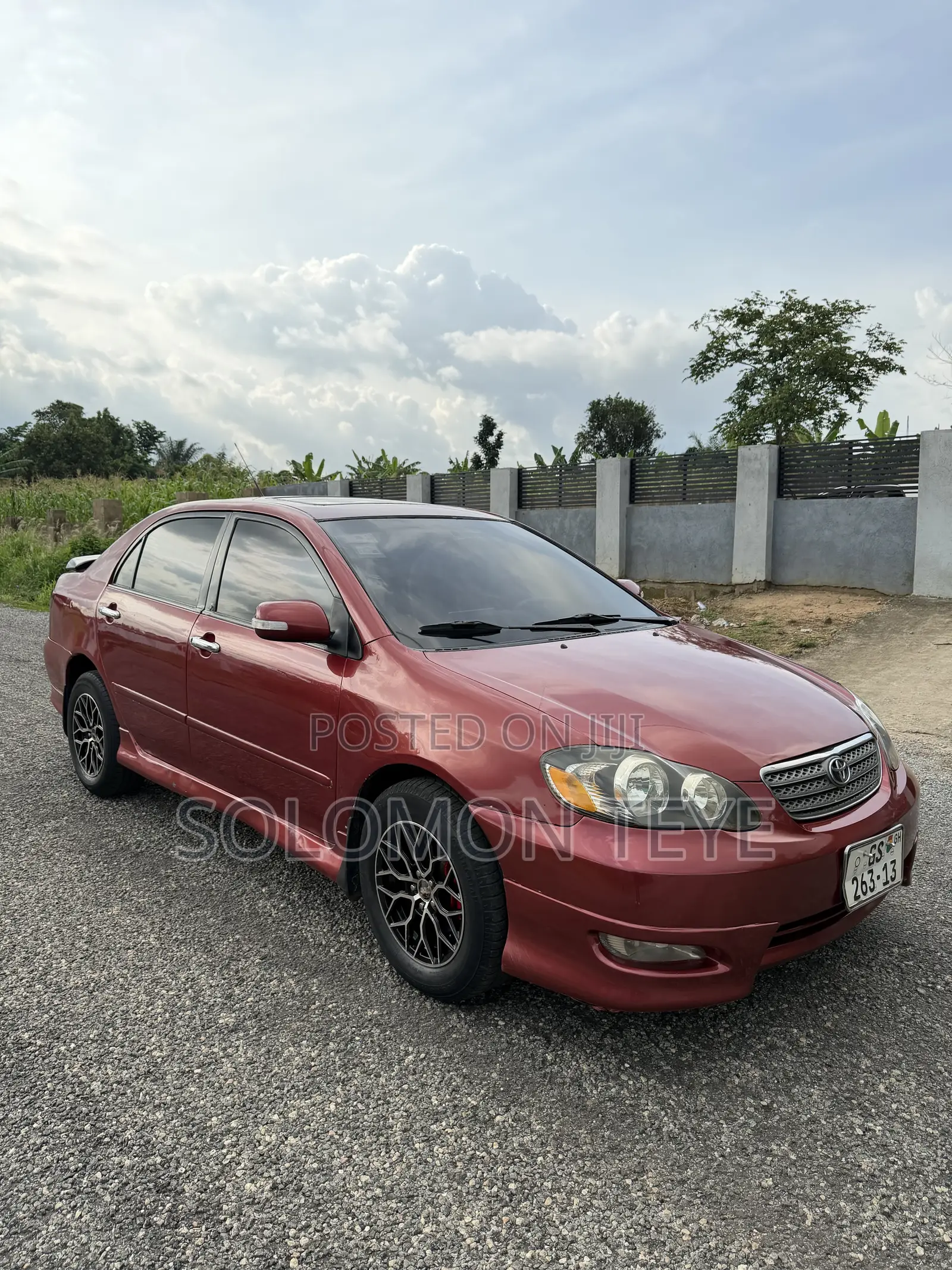 Toyota Corolla S 2007 Red