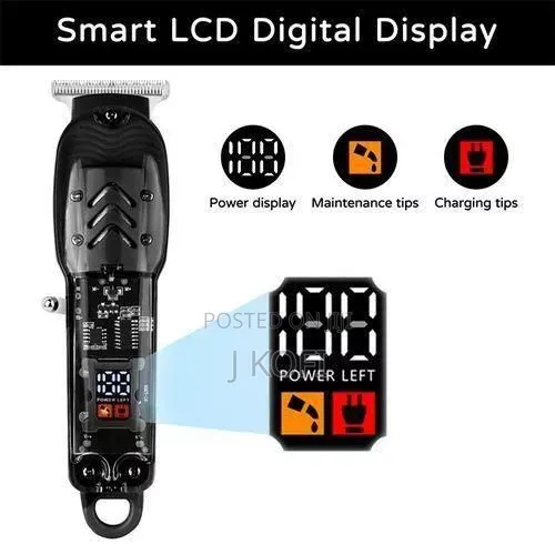 Professional 2-in-1 Cordless Hair Clipper Beard Trimmer