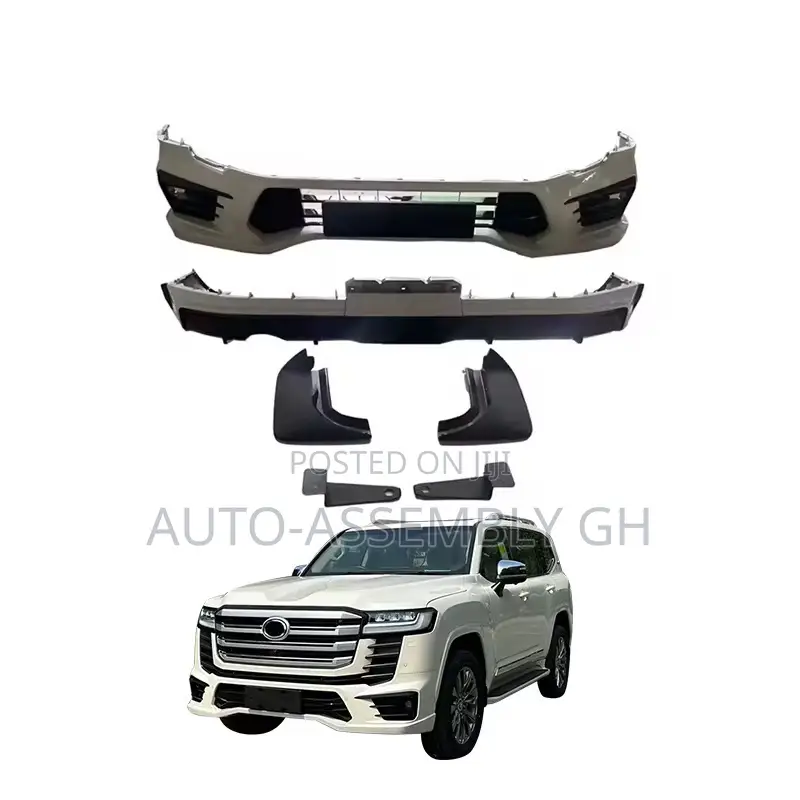 Toyota Land Cruiser 300 Front and Back Bumper Spoilers (Sports)