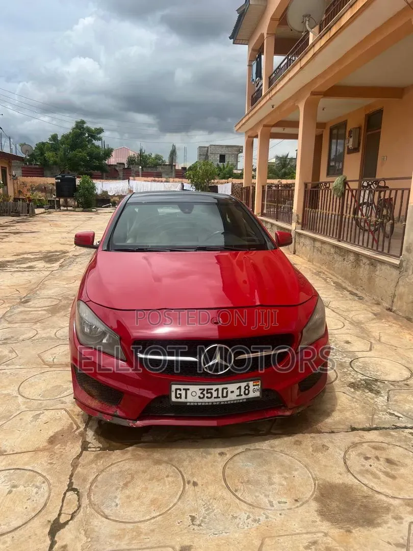 Mercedes-Benz CLA-Class CLA 250 4MATIC Sedan 2015 Red