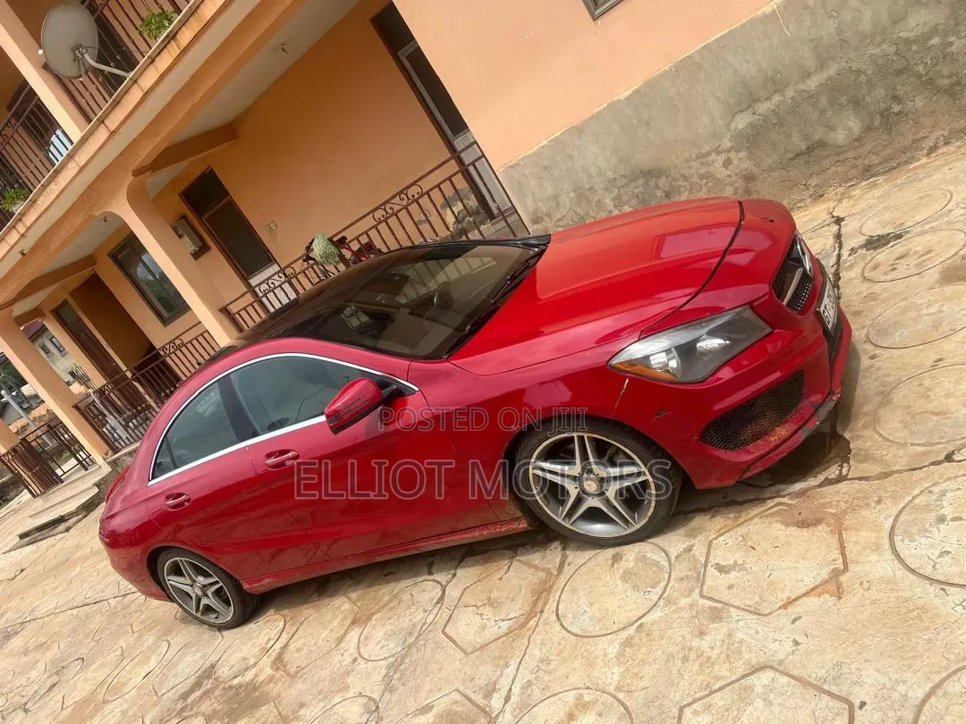 Mercedes-Benz CLA-Class CLA 250 4MATIC Sedan 2015 Red
