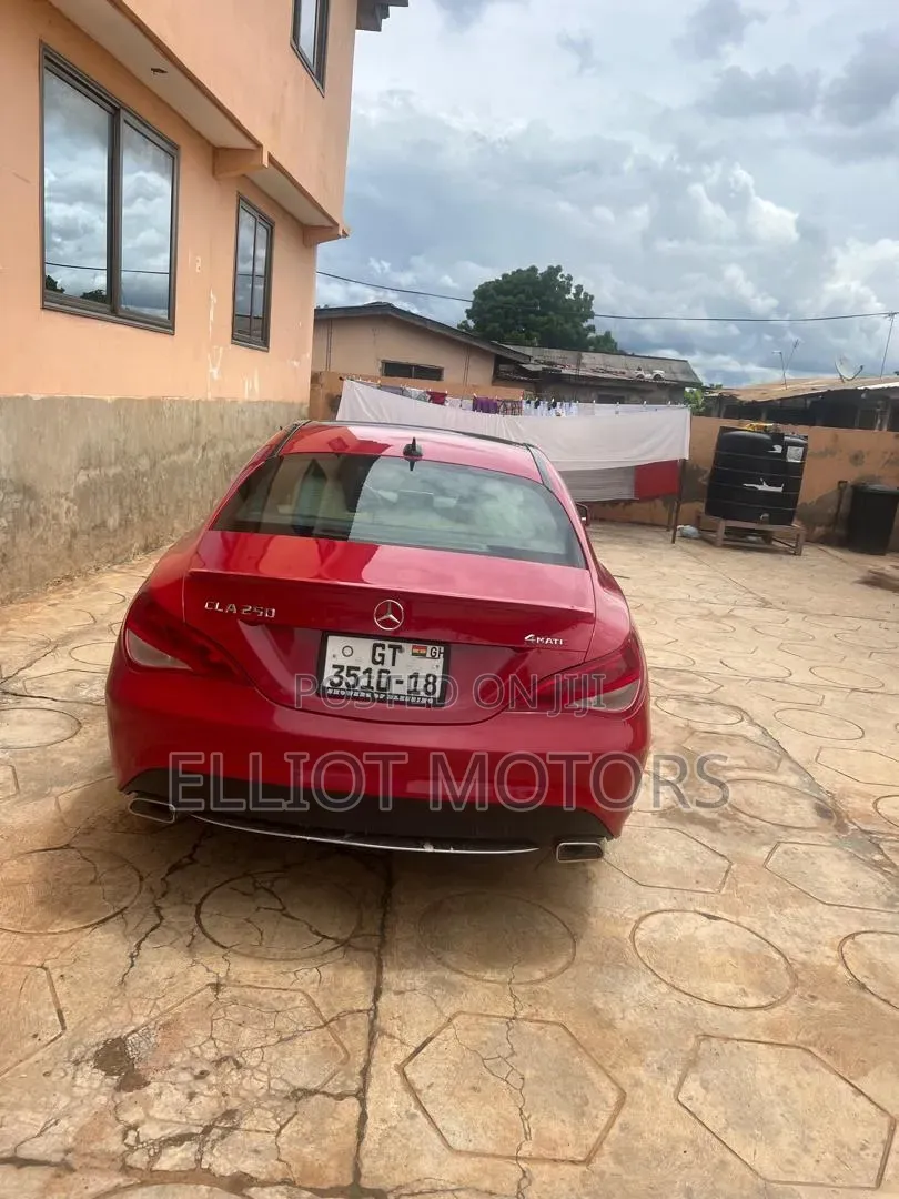 Mercedes-Benz CLA-Class CLA 250 4MATIC Sedan 2015 Red