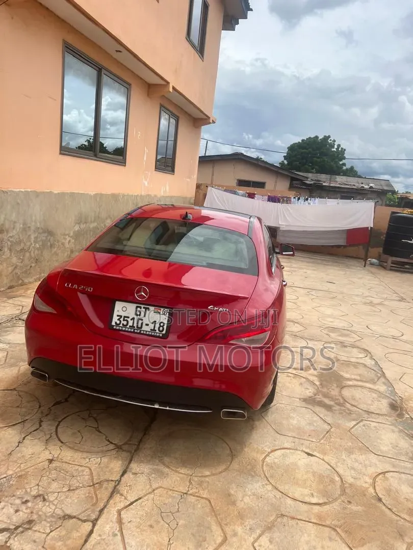 Mercedes-Benz CLA-Class CLA 250 4MATIC Sedan 2015 Red