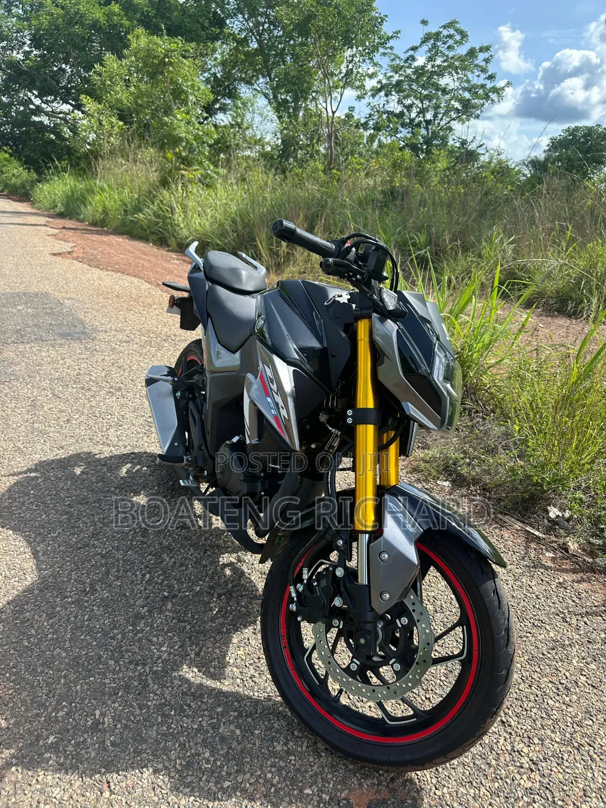 New Haojue DR190S 2026 Black
