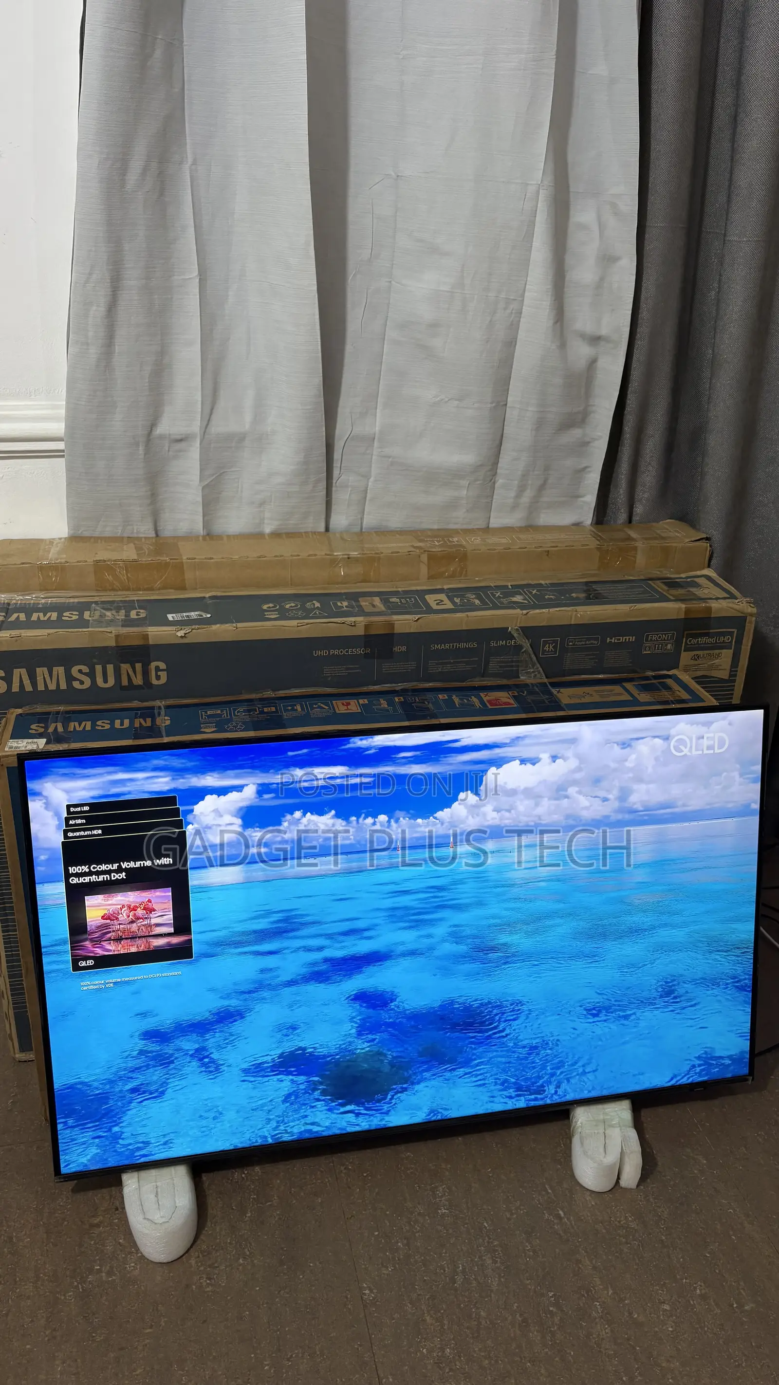 2023/24 50” Samsung Airslim Qled Uhd Smart Tv