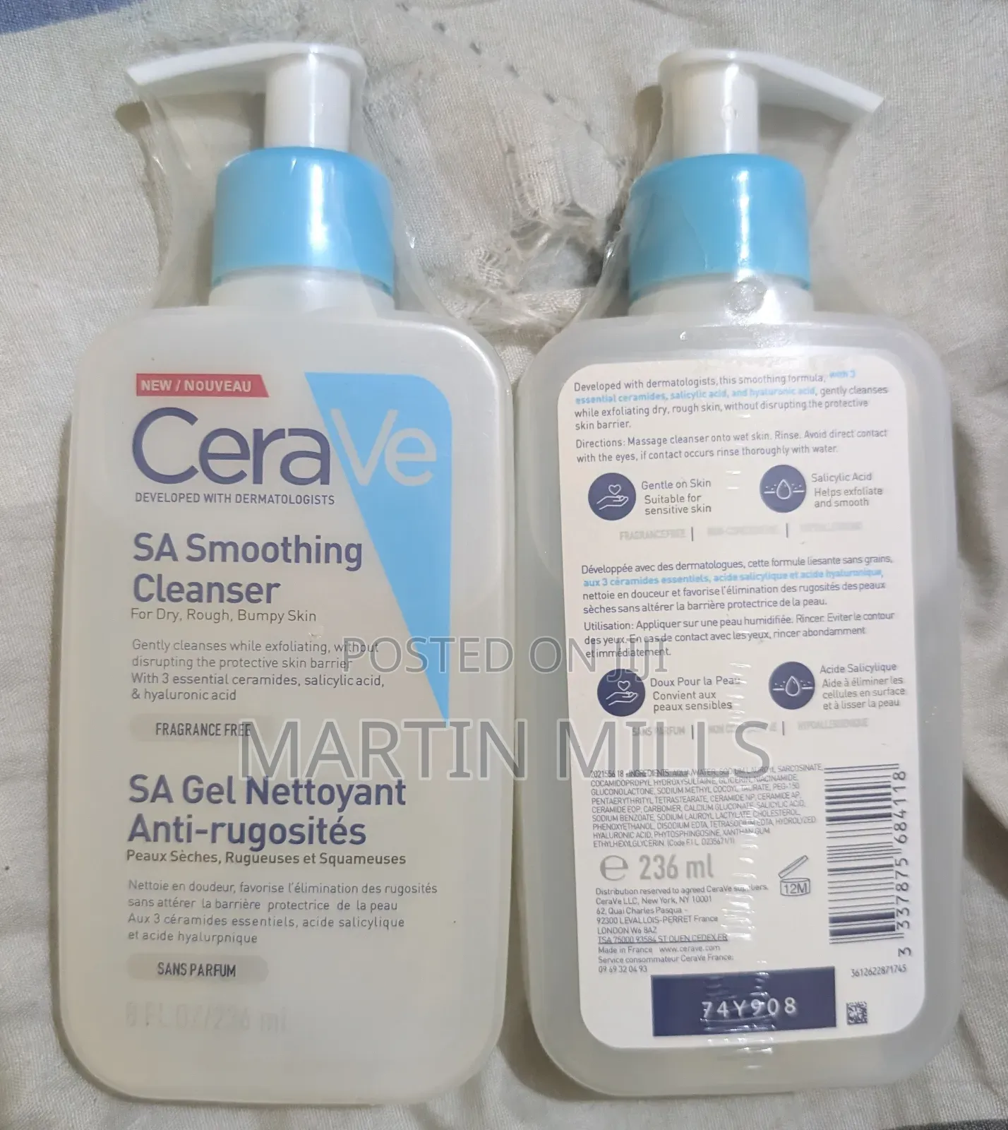 Cerave SA Smoothing Cleanser