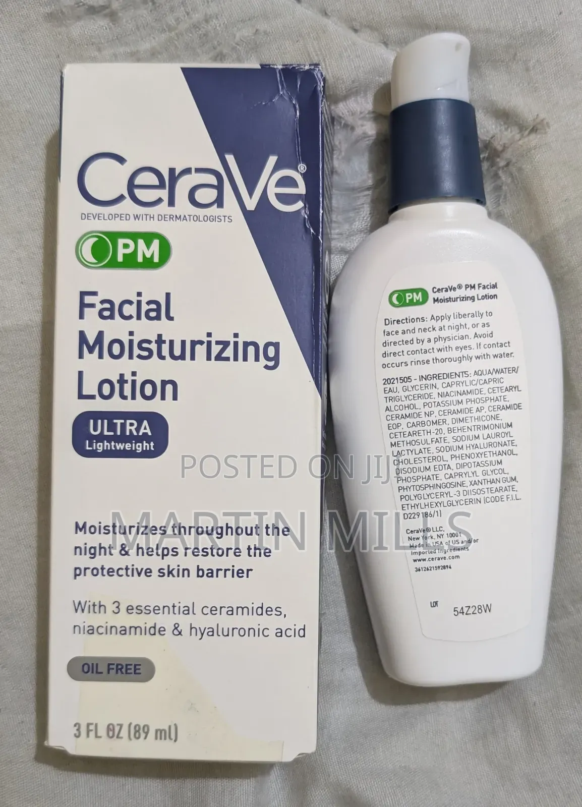 Cerave Pm Facial Moisturizing Lotion