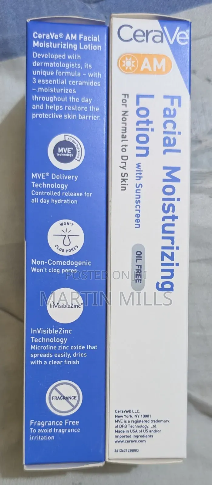 Cerave AM Moisturizing Lotion