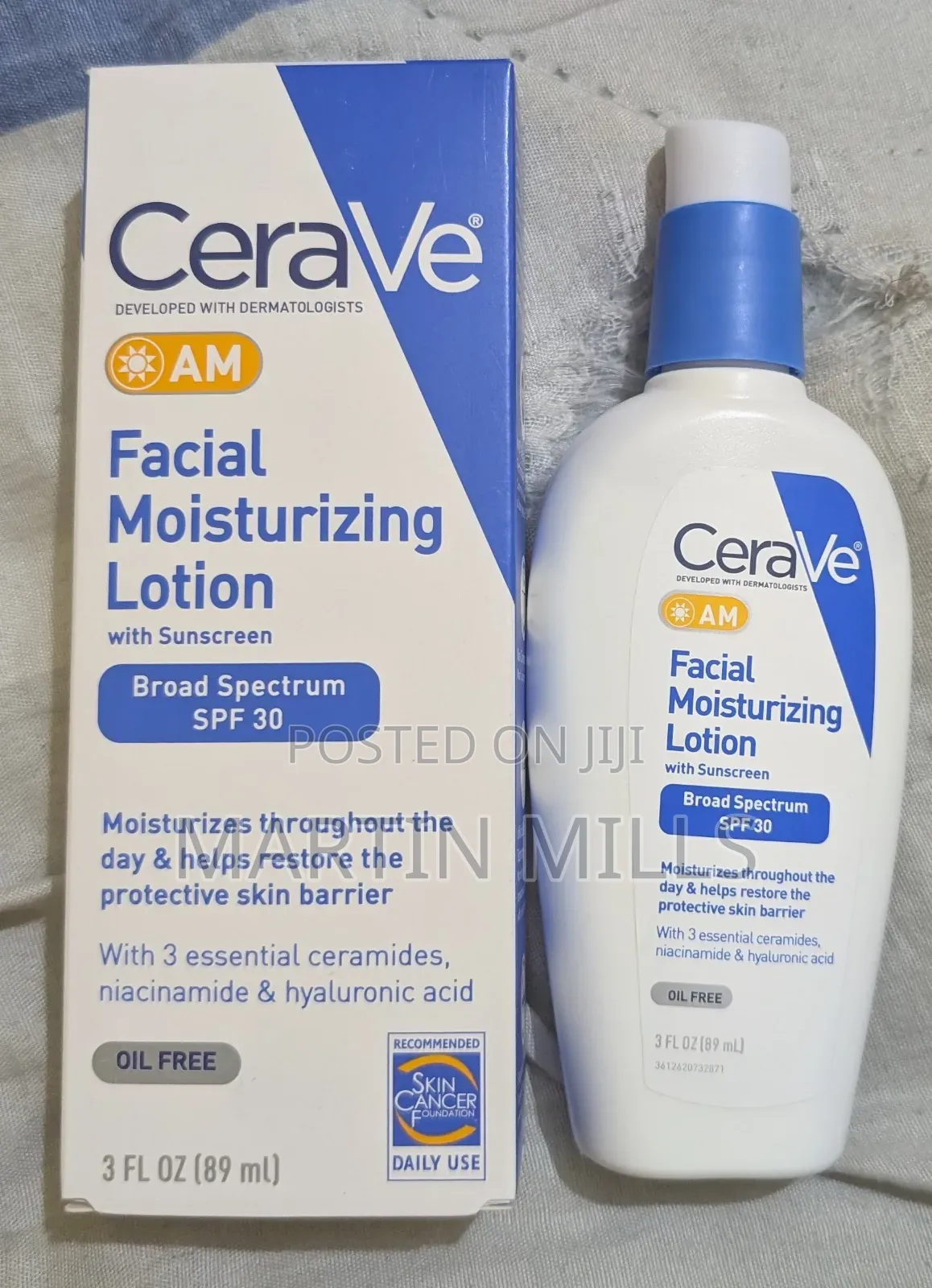 Cerave AM Moisturizing Lotion