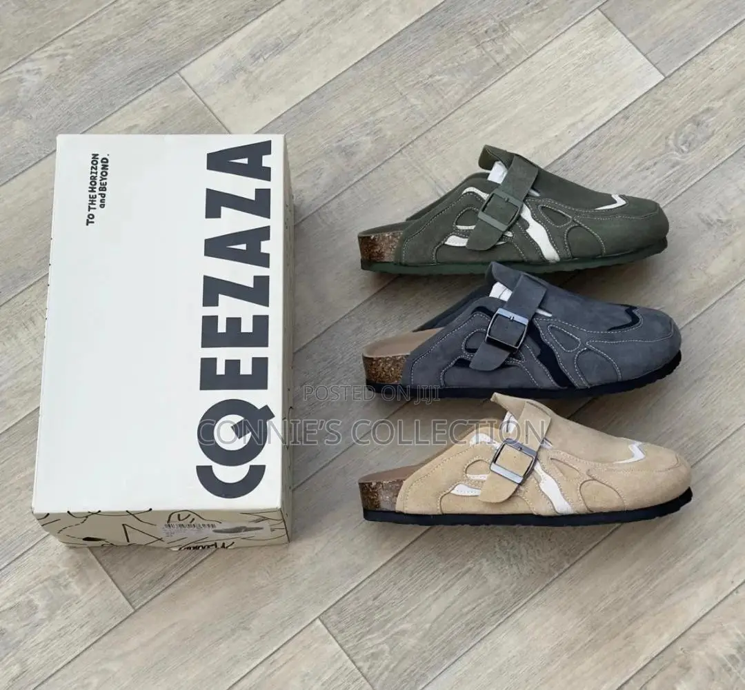 Qeezaza Chunky Mules Half Shoe