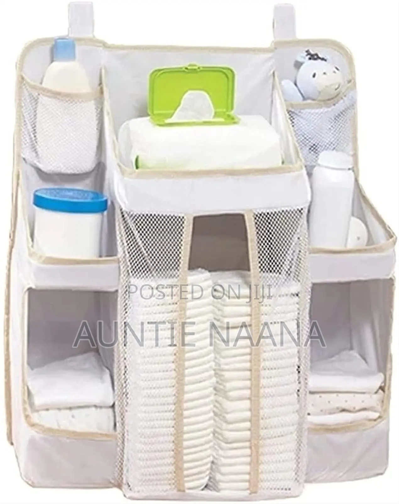 La Baby Diaper Caddy and Nursery Organizer