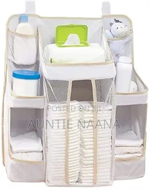 La Baby Diaper Caddy and Nursery Organizer