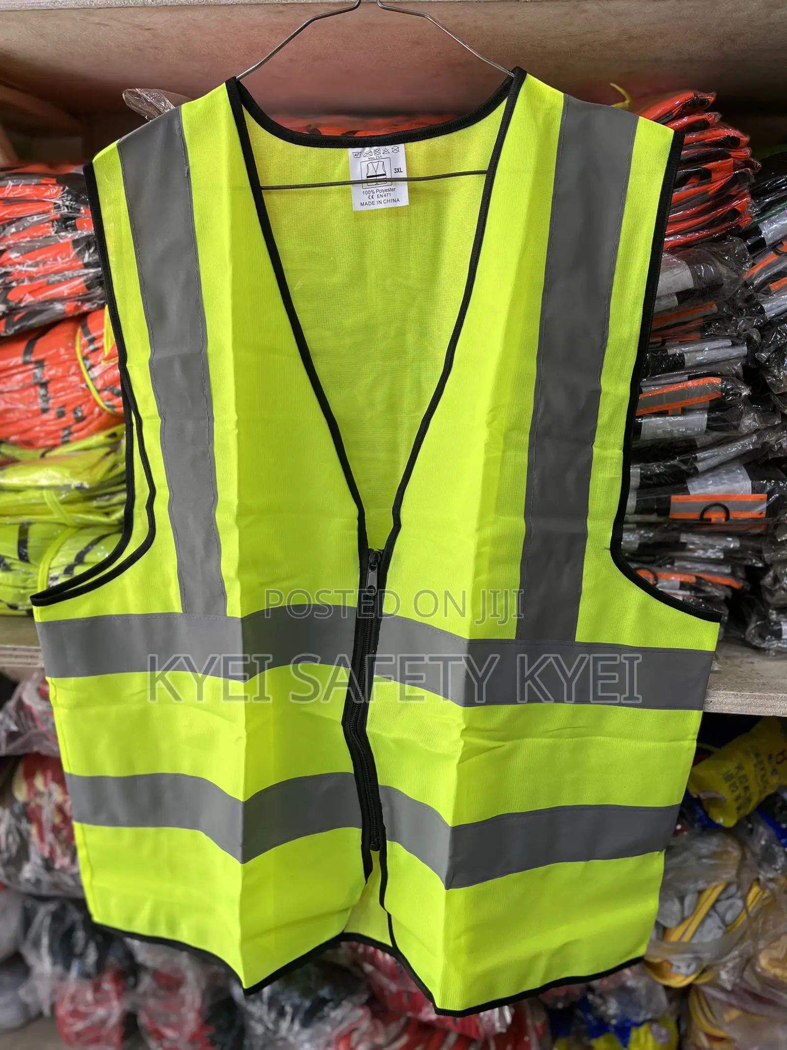 Reflective Zip Vest