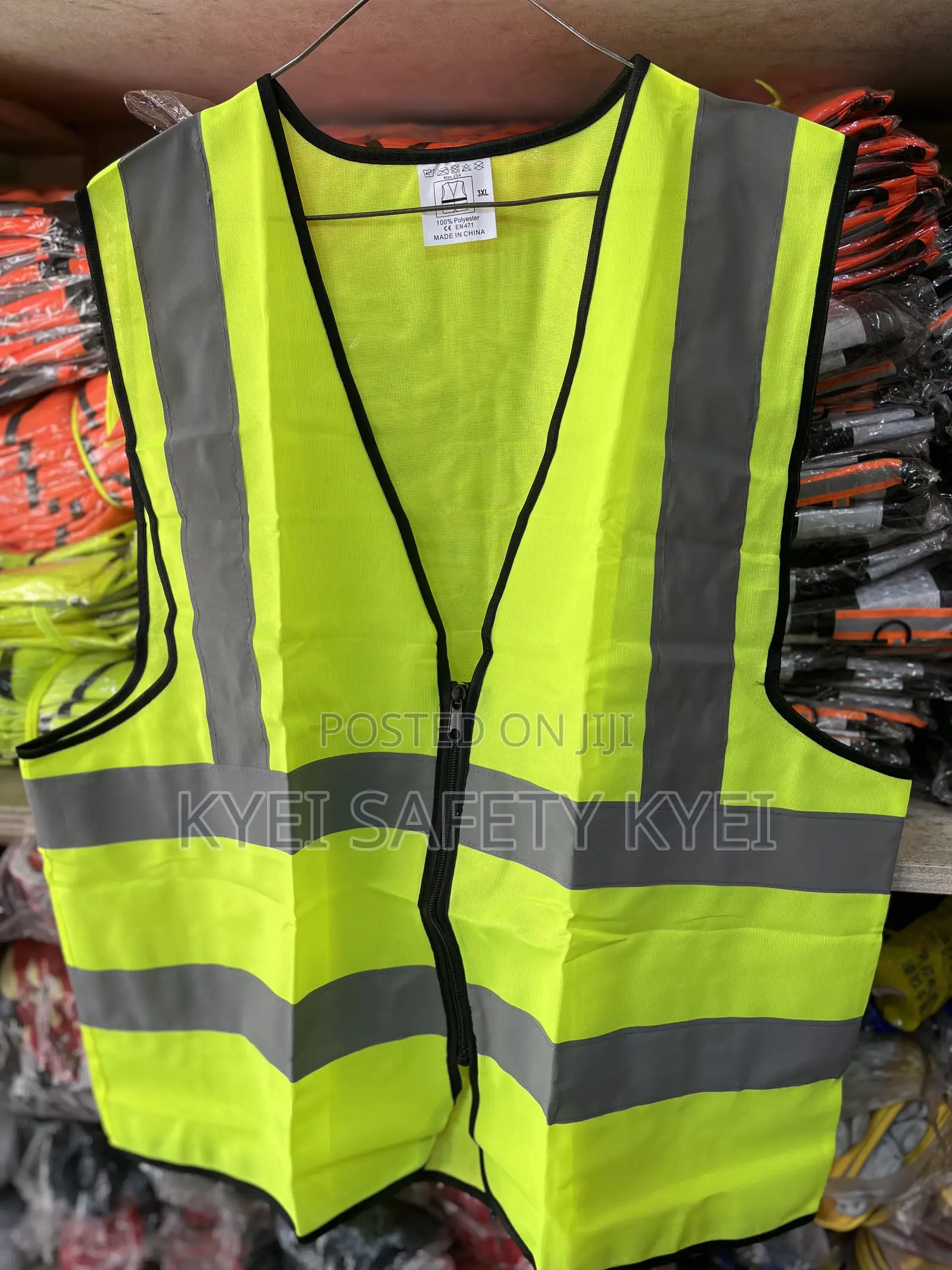 Reflective Zip Vest