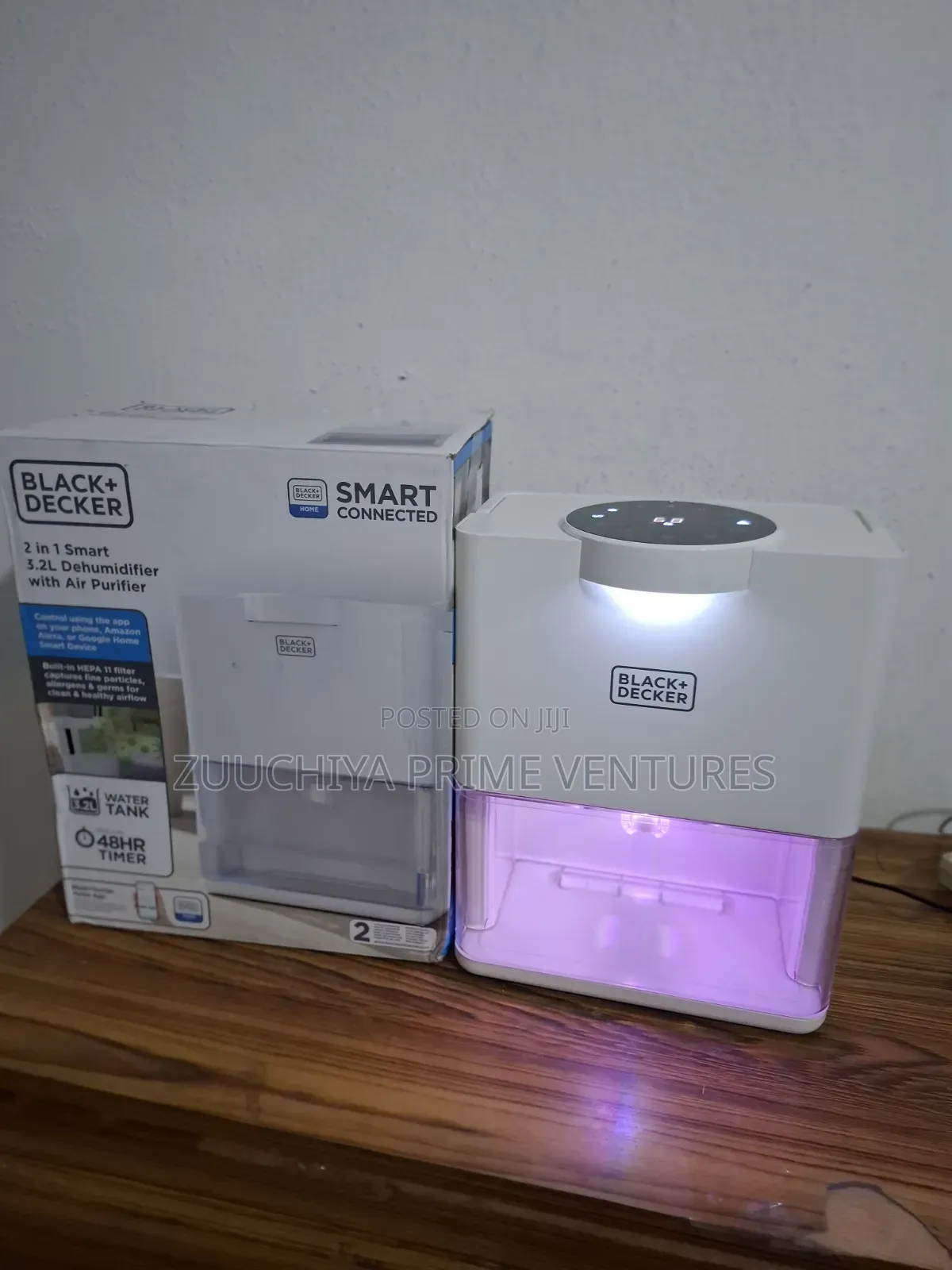 3.2l Smart 2-in-1 Dehumidif Air Purifier From Uk