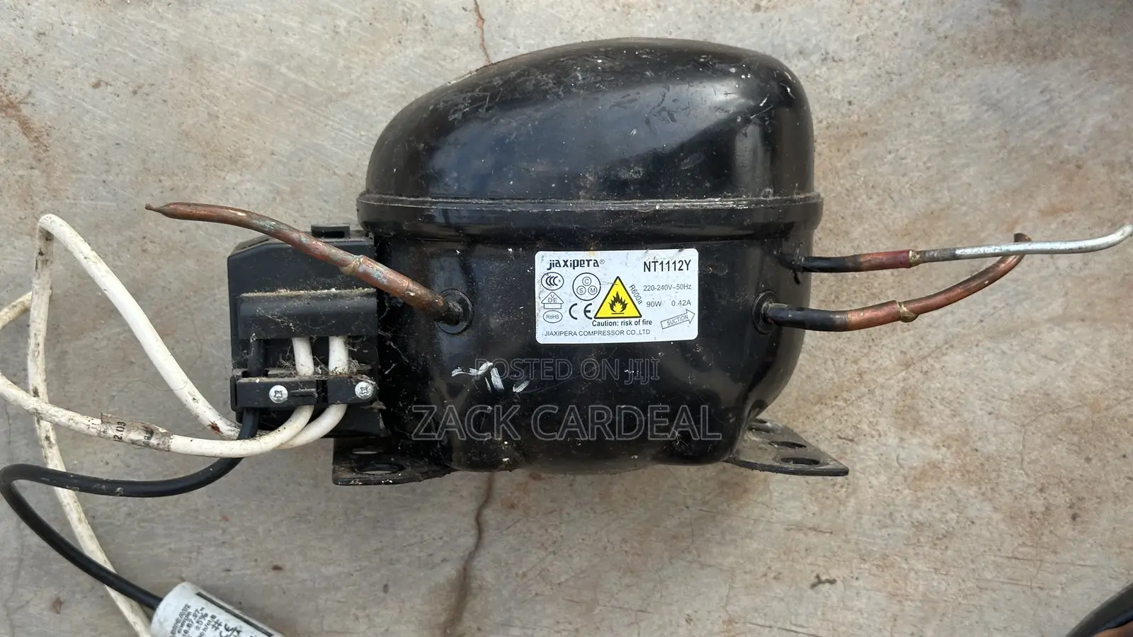 Uk Used Jiaxipera Nt1112y Refrigerator Compressor Motor (140w)