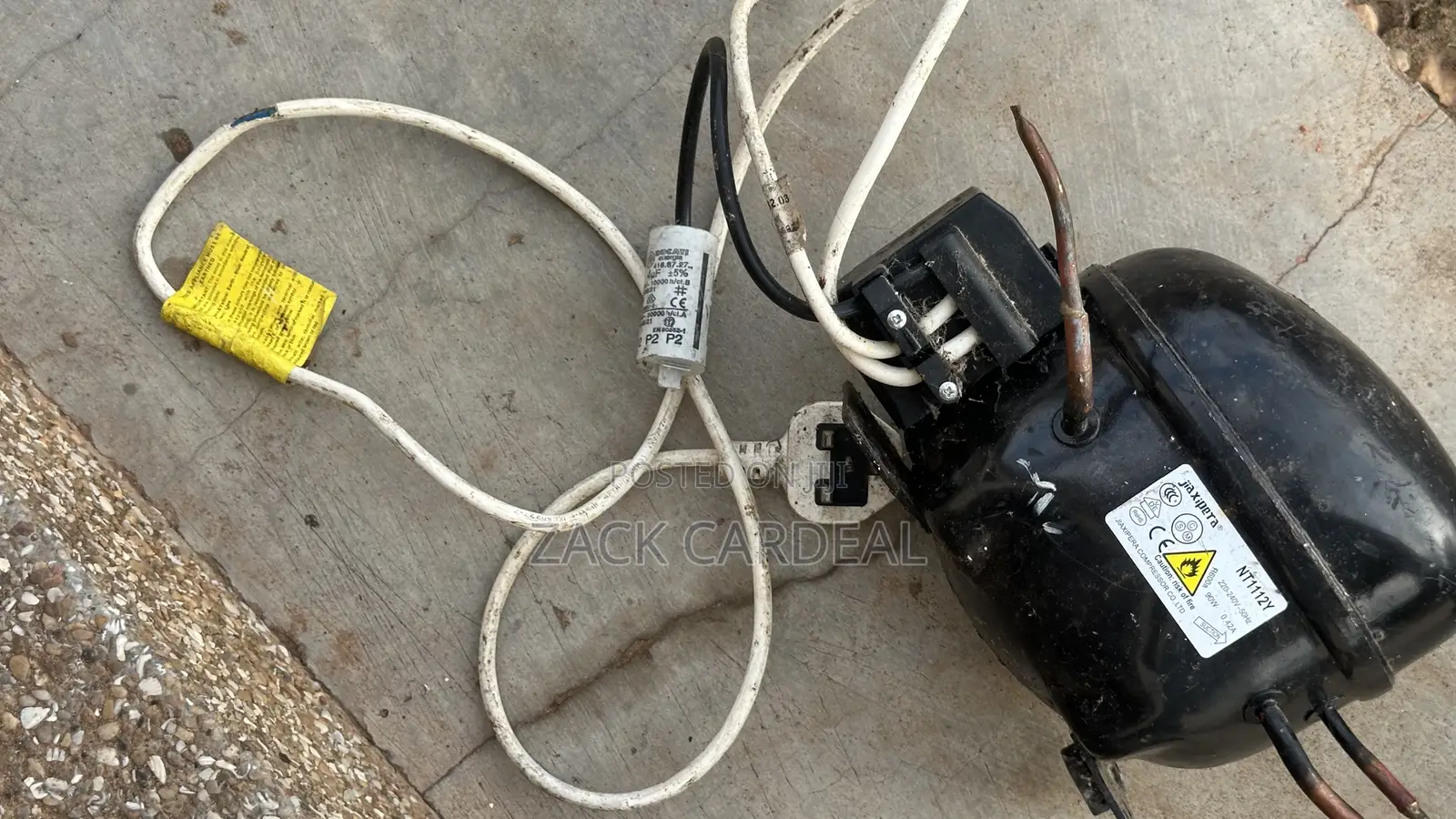 Uk Used Jiaxipera Nt1112y Refrigerator Compressor Motor (140w)