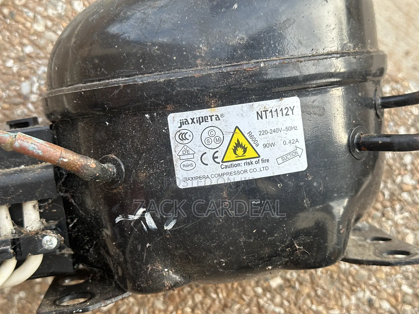 Uk Used Jiaxipera Nt1112y Refrigerator Compressor Motor (140w)
