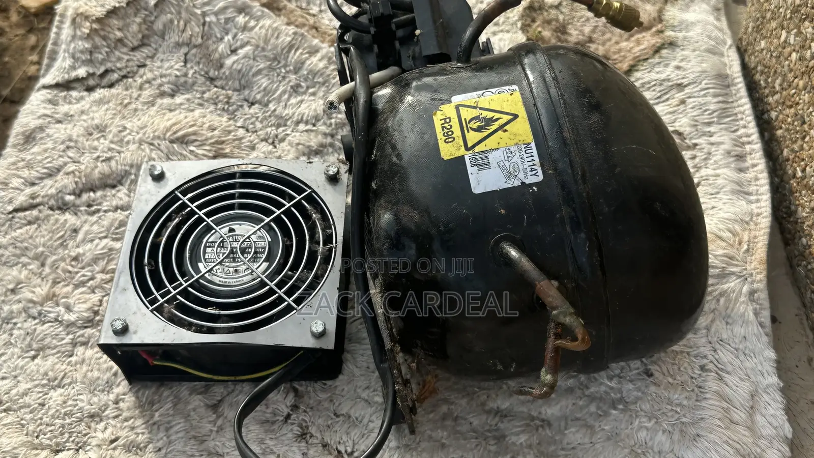 Uk Used Jiaxipera Nu1114y Refrigerator Compressor (R290)