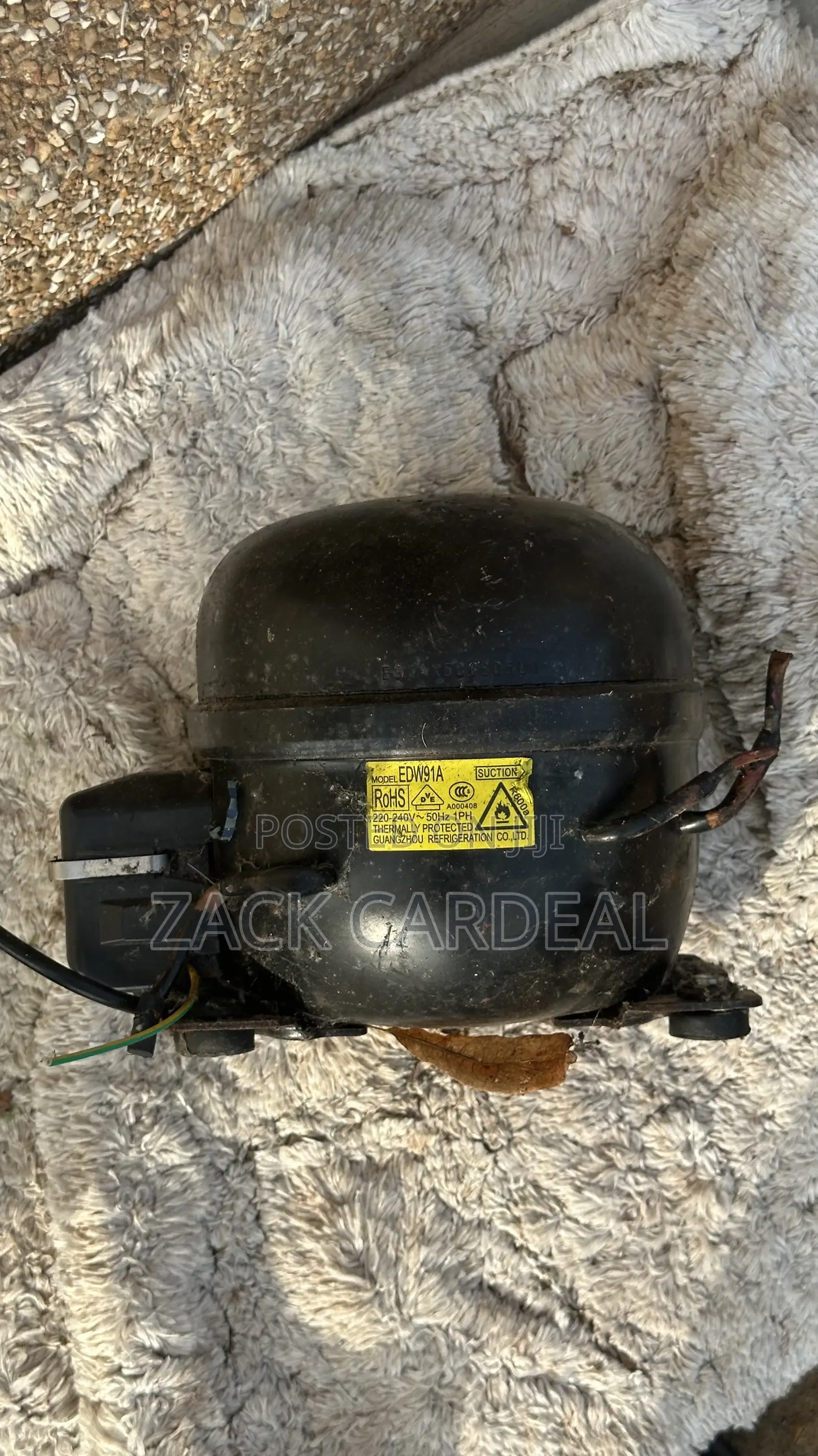 Uk Used Guangzhou Refrigeration Edw91a Compressor (R600a)
