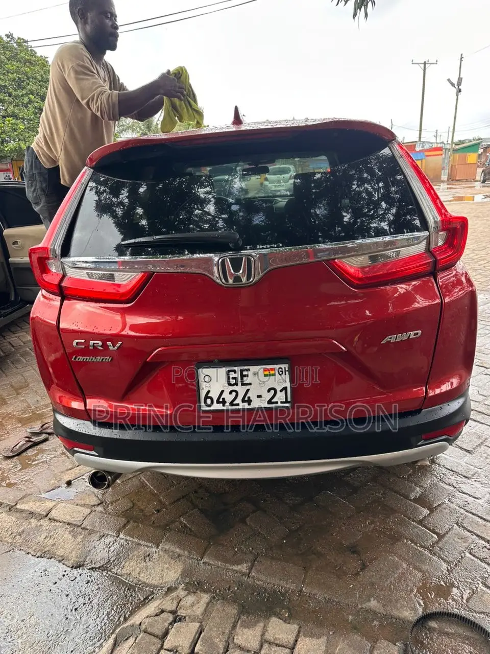 Honda CR-V EX-L AWD 2019 Red