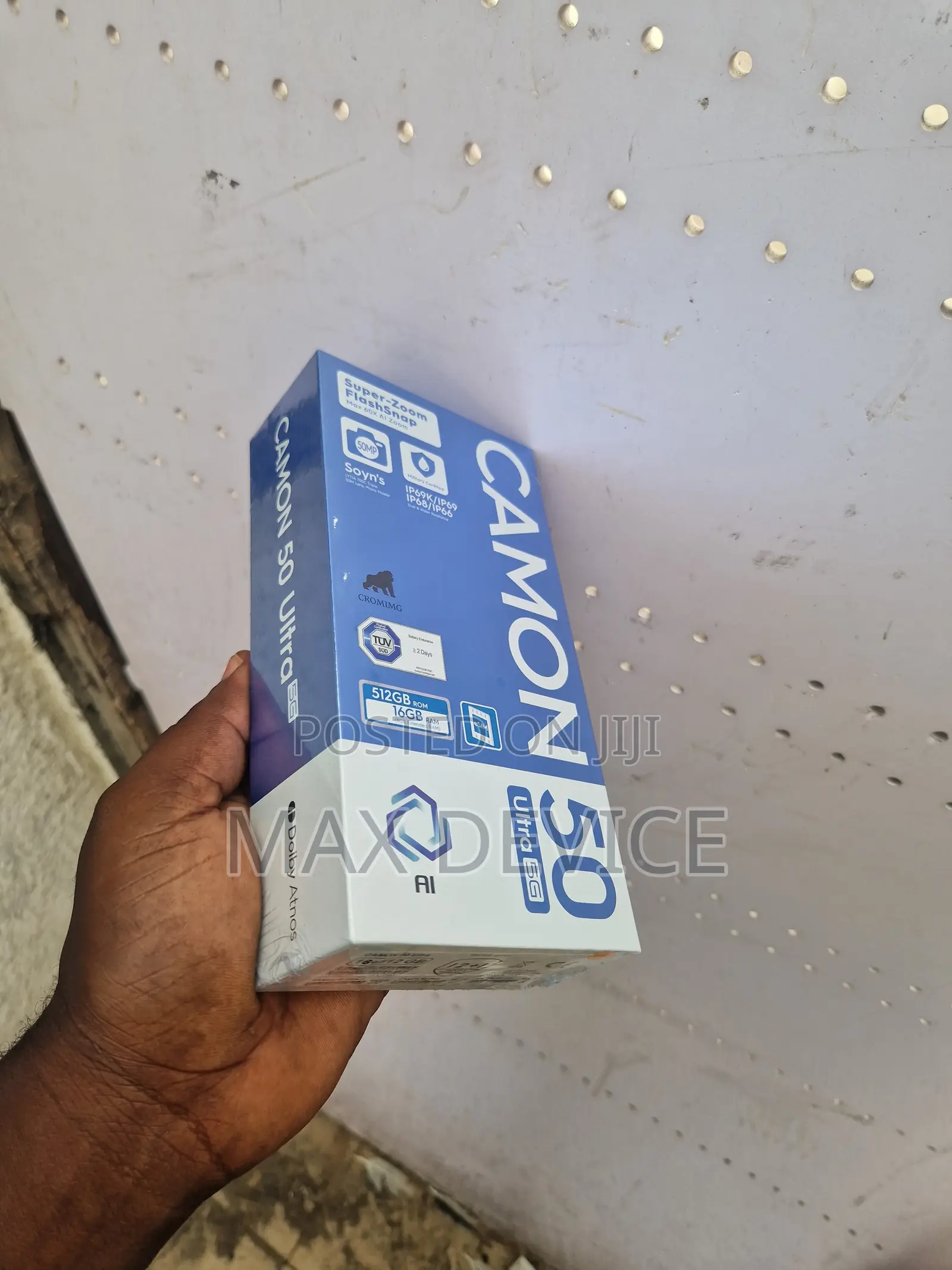 New Tecno Camon 50 Ultra 512 GB Black