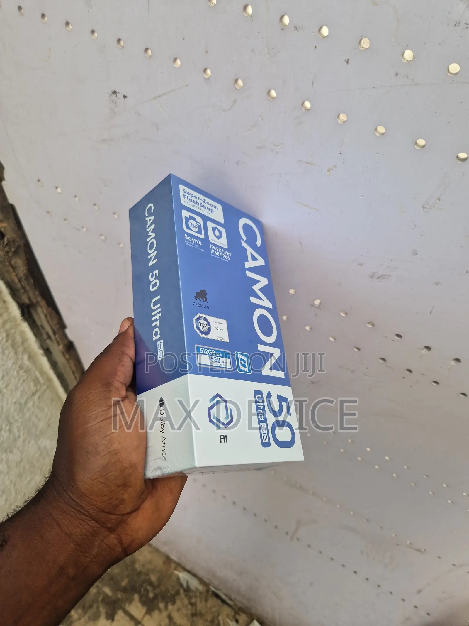 New Tecno Camon 50 Ultra 512 GB Black